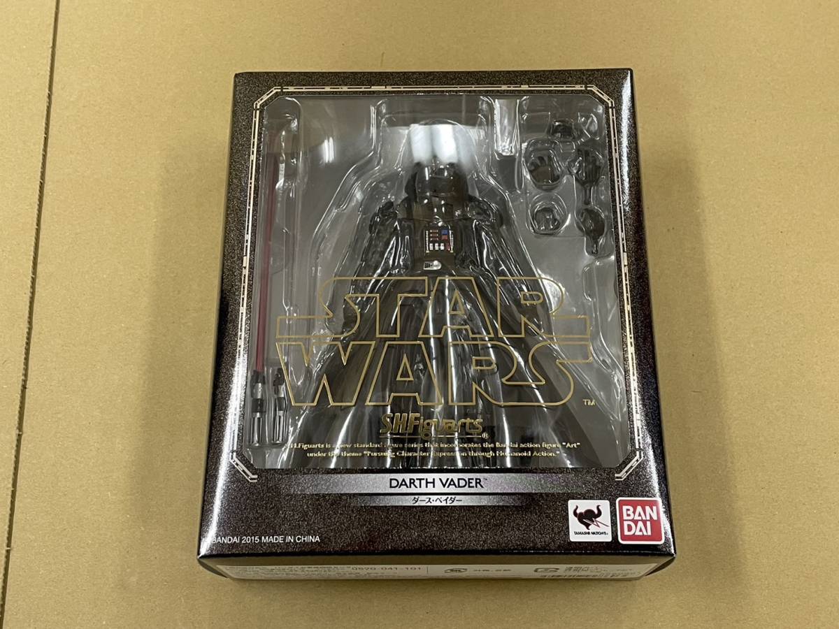 I560-M2-2060 BANDAI SHFiguarts フィギュアーツ STARWARS ダースベイダー スペシャルディスプレイスタンド付 全高約170ｍｍ 未開封品_画像2