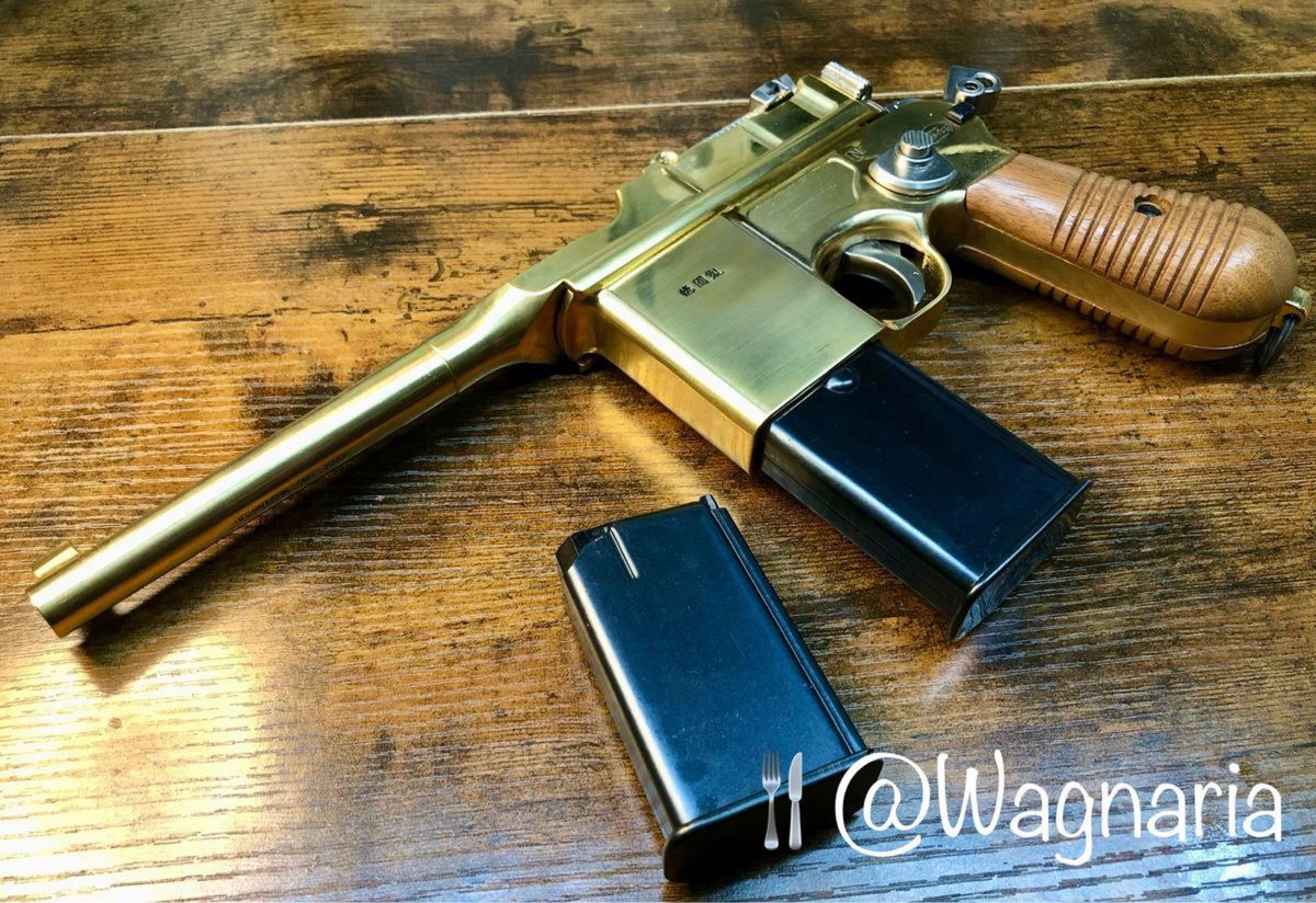 マルシン工業 モーゼル M712 特國製 SMG刻印 22KGP 金属モデル マルシン工業 モーゼル M712 特國製 SMG刻印 22KGP 金属モデル