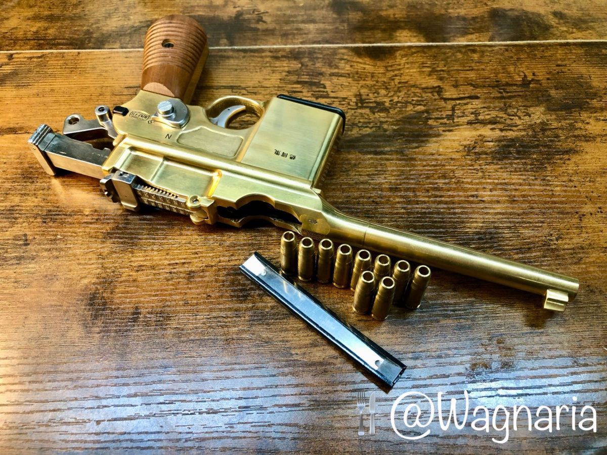 マルシン工業 モーゼル M712 特國製 SMG刻印 22KGP 金属モデル マルシン工業 モーゼル M712 特國製 SMG刻印 22KGP 金属モデル
