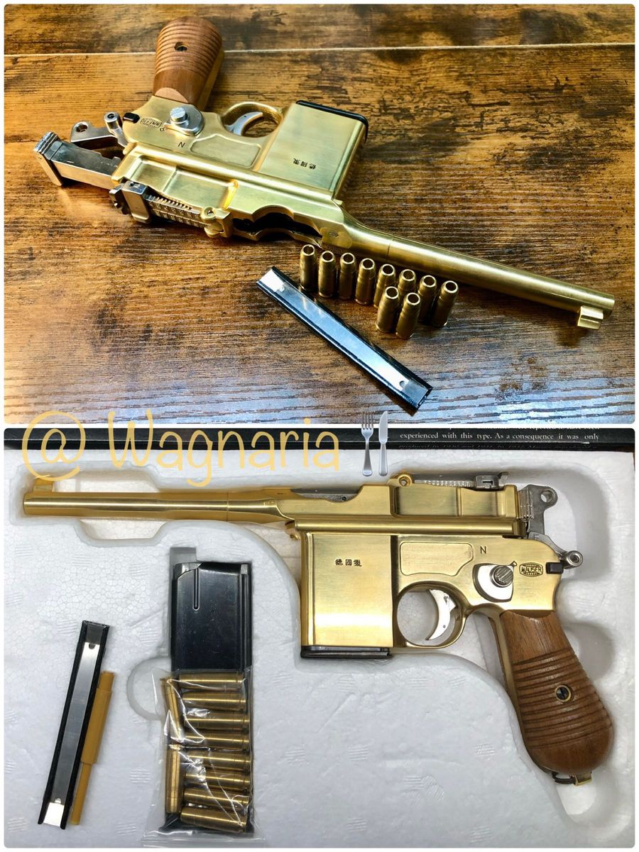 マルシン工業 モーゼル M712 特國製 SMG刻印 22KGP 金属モデル マルシン工業 モーゼル M712 特國製 SMG刻印 22KGP 金属モデル