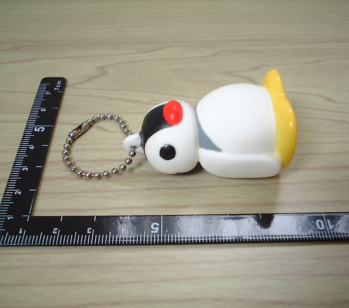  Pingu *PINGU*PINGA***[ pin ga* ball chain mascot key holder ]*** not for sale? extra? unused goods 