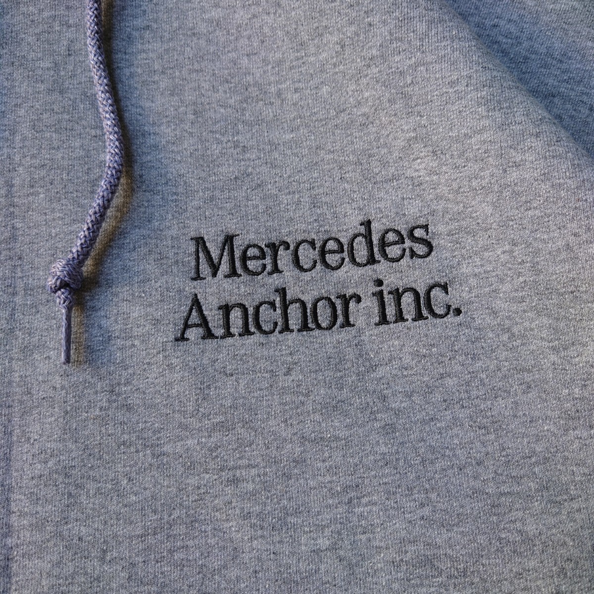 新品 Mercedes Anchor Inc. メルセデスアンカーインク スウェットパーカー パンツ セットアップ Mサイズ ブラックアイパッチ 取扱注意 _画像3