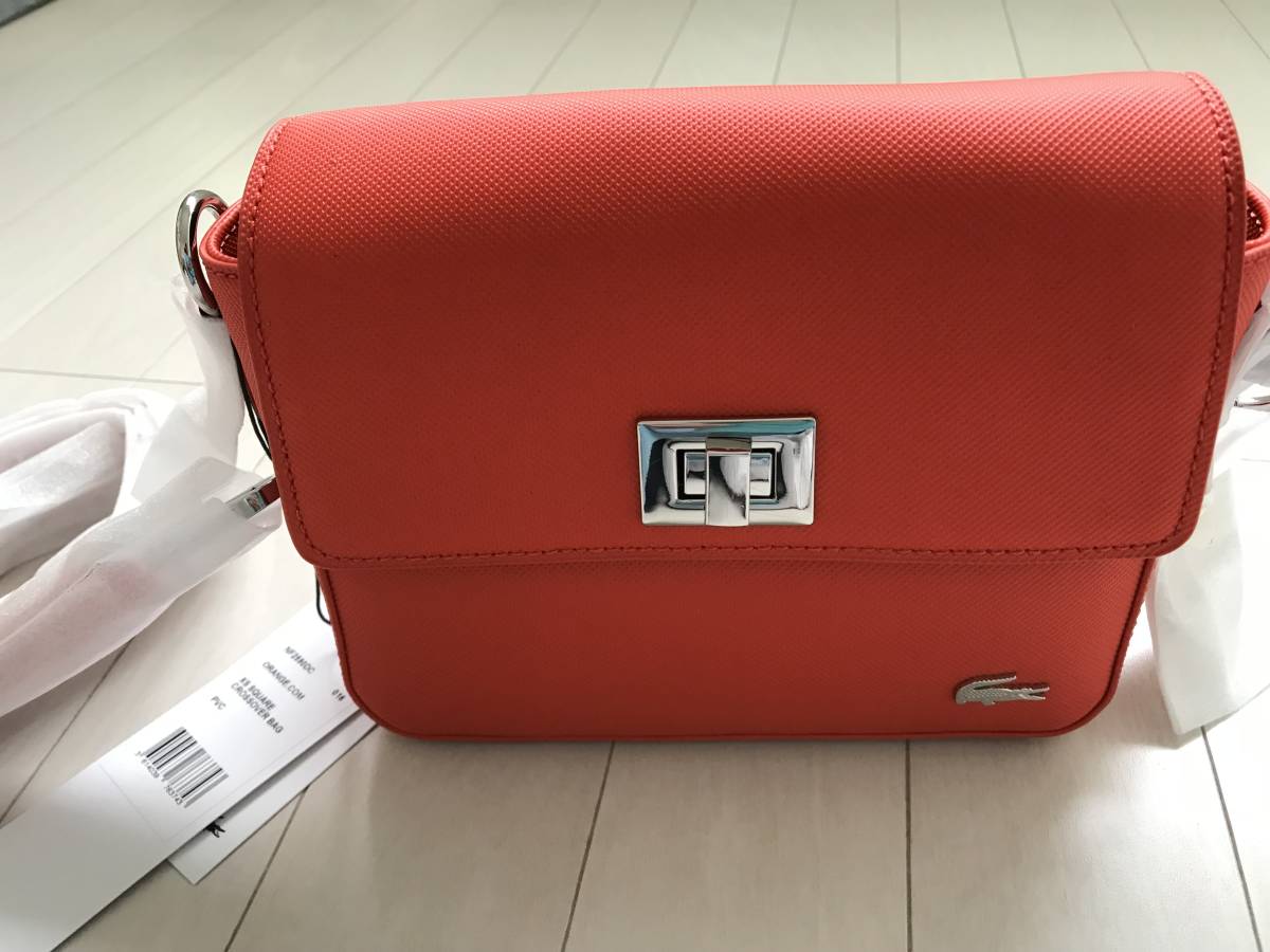  new goods *LACOSTE Lacoste XS SQUARE CROSSOVER bag 