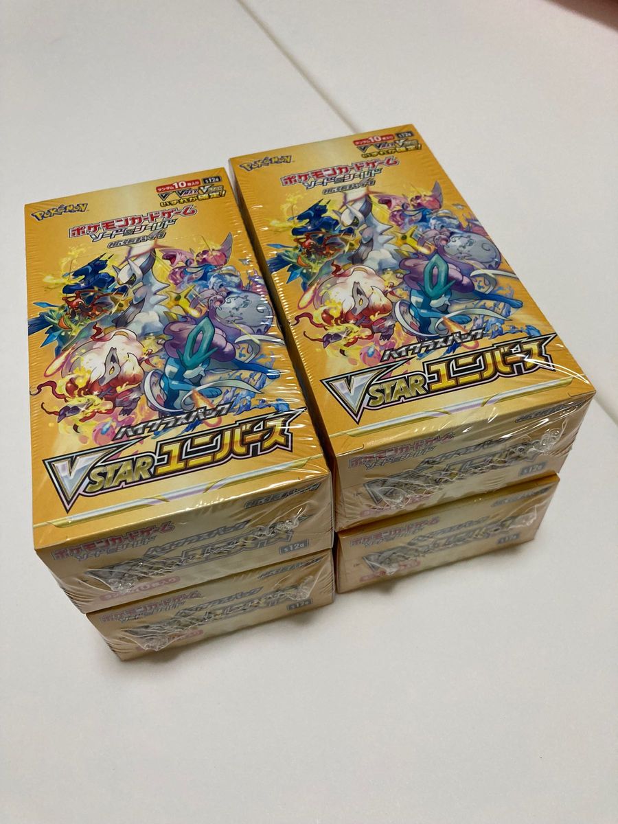 ポケモンカードVSTARユニバース 4Box 未開封-