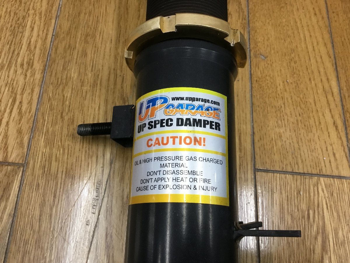 1円スタート！日産 Z33 フェアレディZ 社外 アップガレージ UP SPEC DAMPER フルタップ 車高調 　　　　　　　　　　　2302661 2J6-1 城_画像3