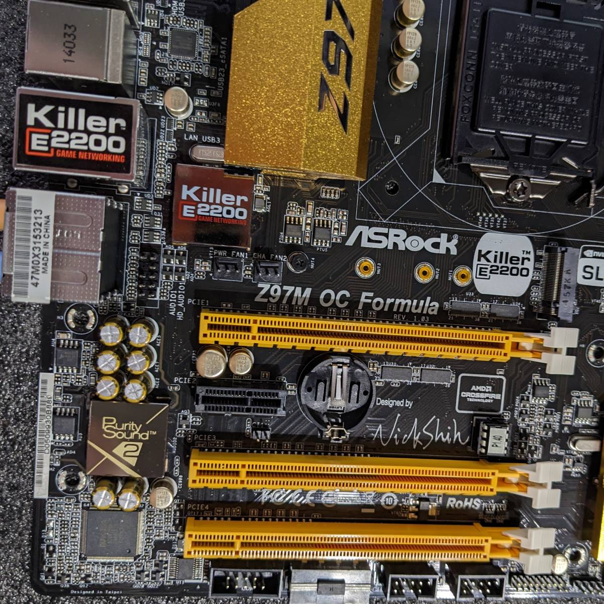 ASRock Z97M OC Formula + Win10Homeデジタルライセンス [Z97 ASRock Z97M OC Formula + Win10Homeデジタルライセンス [Z97
