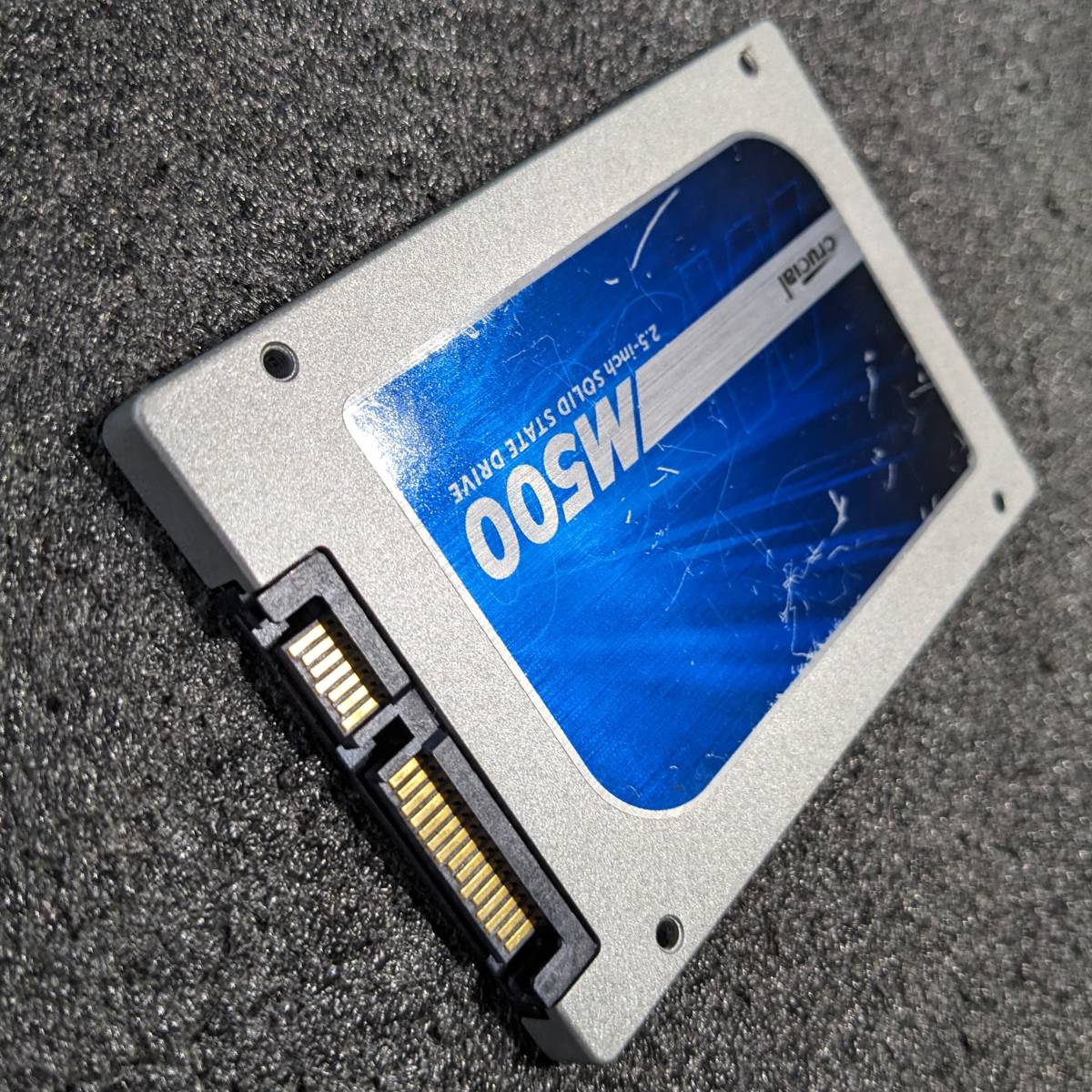 【中古】Crucial M500シリーズ 480GB CT480M500SSD1 [2.5インチ SATA 7mm厚 MLC]