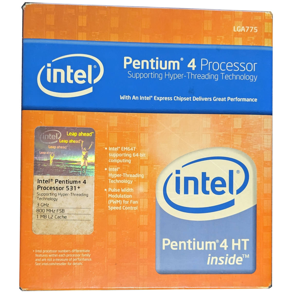 [ unopened ]Intel Pentium4 531 [LGA775 Prescott]