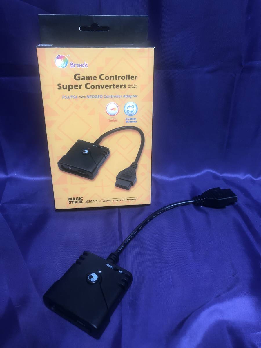 ☆ ネオジオ NEOGEO 「Game Controller Super Converters」(PS3/PS4 to NEOGEO)[ZPP004W] 中古　動作確認済み　※説明必読※_画像1