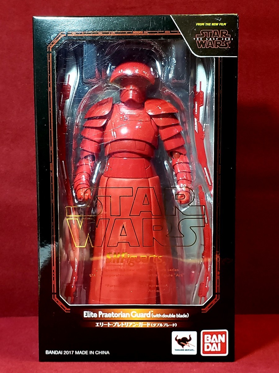 《中古品》S.H.フィギュアーツ　スターウォーズ　エリート・プレトリアン・ガード(ダブルブレード)と2BB-2付き　S.H.Figuarts STAR WARS_画像2