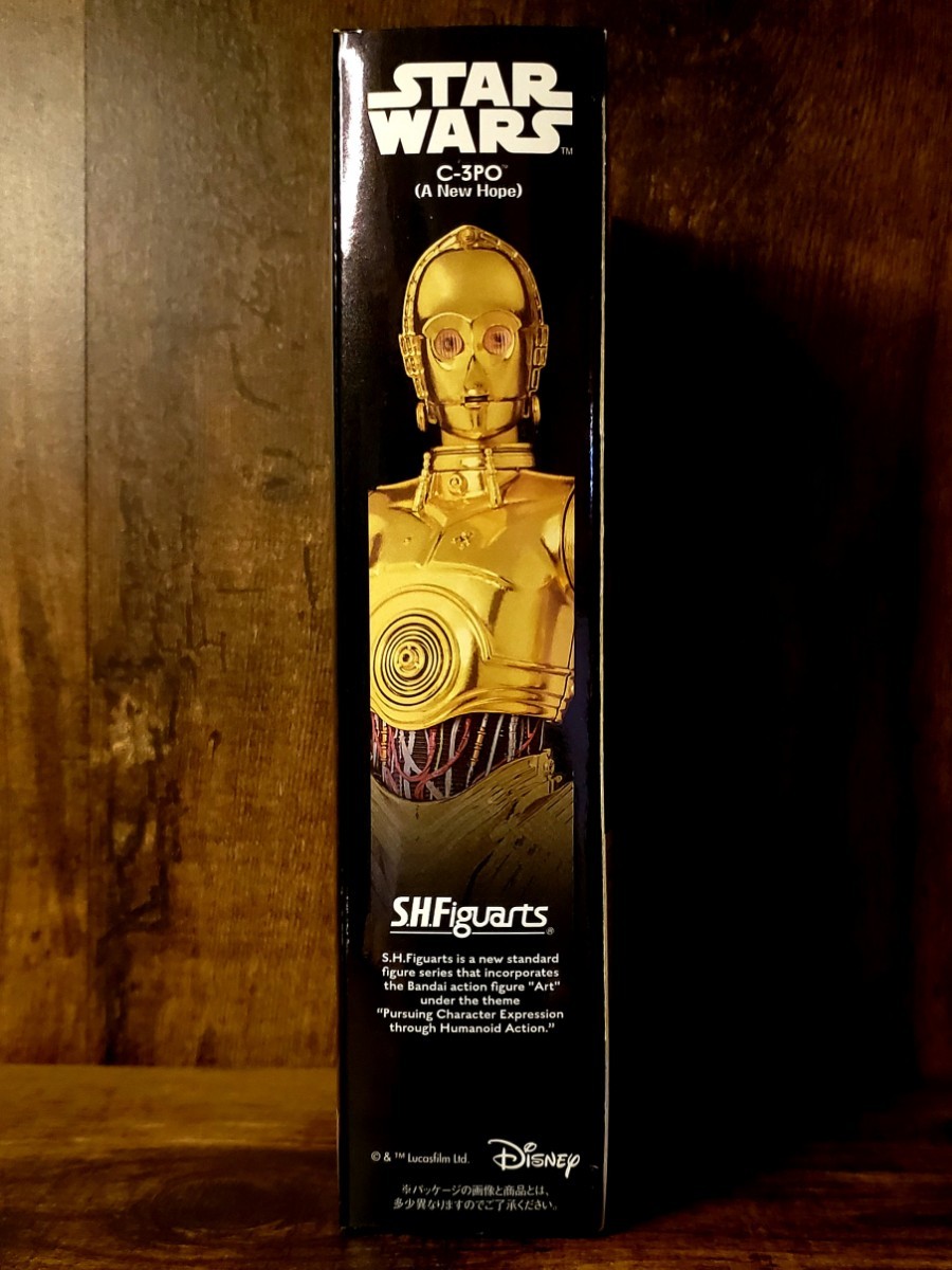 《中古品》S.H.フィギュアーツ スターウォーズ　C-3POにアクリルロゴディスプレイEX付き S.H.Figuarts STARWARS C-3PO_画像4