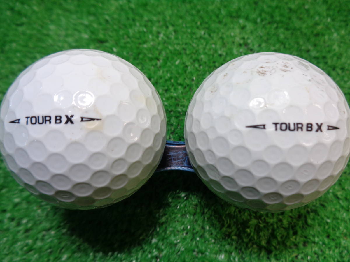 [BRC-6] C級 ブリヂストン ツアービーエックス 20年 BRIDGESTONE TOUR BX　30球　ロストボール 【中古】_画像2