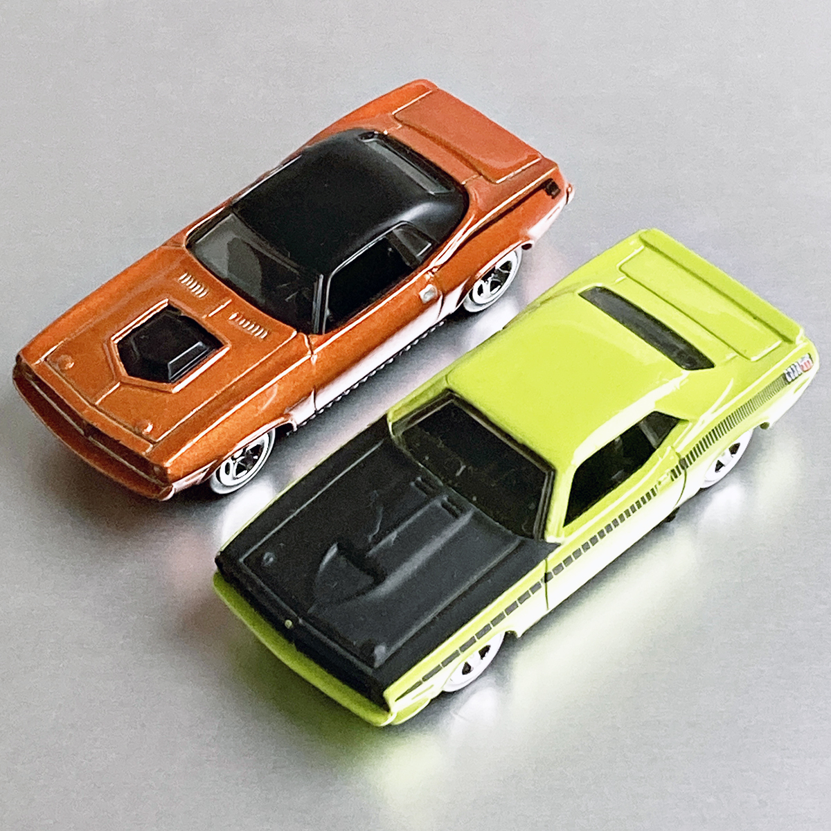 1/64 ホットウィール #4 モパー プリムス バラクーダ AAR チャージャー Hot Wheels MOPAR Barracuda Dodge Charger etc. 10台セット_画像3