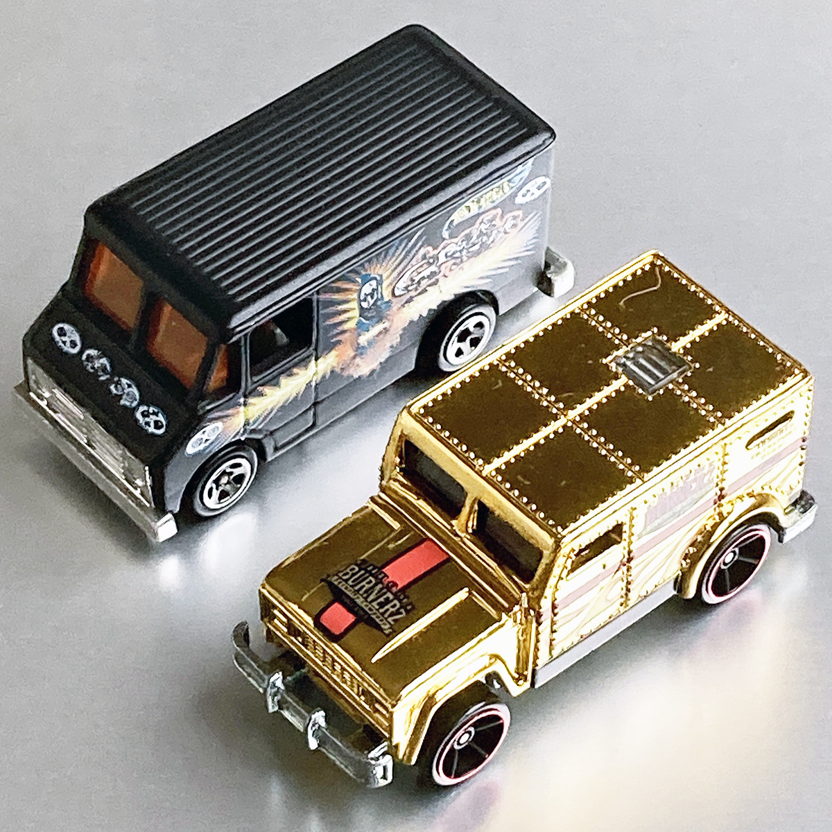 1/64 ホットウィール #11 クローム ハンビー 現金輸送車 Hot Wheels Chrome Humvee Armored Truck Carbonator etc. 10台セット_画像3