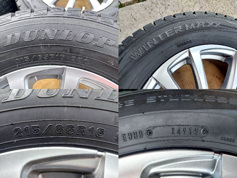 ブランドルライン 6.5J-16インチ ET38 114.3-5H スタッドレスセット ウィンターマックスWM01 215/65R16 アルファード ヴェルファイア_画像8