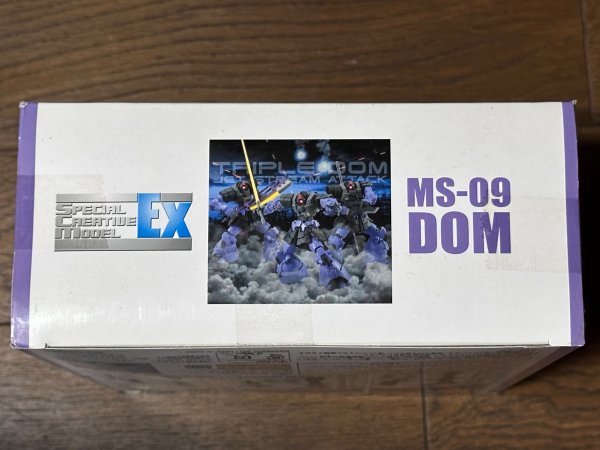 新品 未開封 超希少 MS-09 ドム オルテガ搭乗機 機動戦士ガンダム S.C.M EX スペシャルクリエイティブモデル 黒い三連星 S.C.M.EX SCM EX_画像6