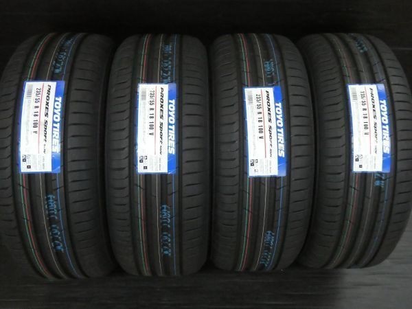 ◆新品! 即納! 4本Set 235/55R18 235/55-18 TOYOプロクセススポーツSUV レクサスNX ハリアー ヴァンガード ボルボXC40 ティグアン タイヤ_画像1