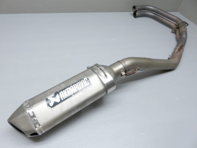 ★YZF-R3 AKRAPOVIC アクラポヴィッチ レーシング マフラー エキパイ 231023DK0225_画像2