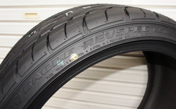 ★ 即納可能! 2023年製 グッドイヤー 国産 レヴスペック REVSPEC RS-02 165/55R14 72V 新品2本SET ★ 個人宅もOK! 彡 「出品=在庫OK!」_画像2