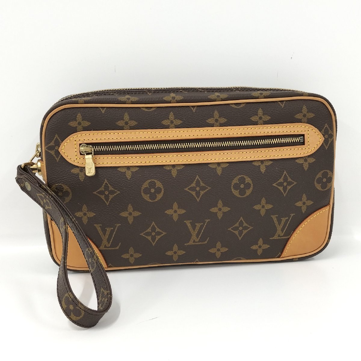 ●ルイヴィトン LOUIS VUITTON マルリードラゴンヌGM クラッチバッグ モノグラム M51825 [Jコレ] 507M_画像1