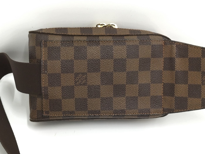 【中古】LOUIS VUITTON ジェロニモス ボディバッグ ダミエ エベヌ N51994_画像2