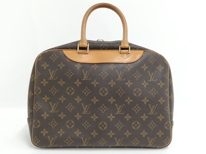 【中古】LOUIS VUITTON ドーヴィル ボーリングヴァニティ ハンドバッグ モノグラム M47270_画像2