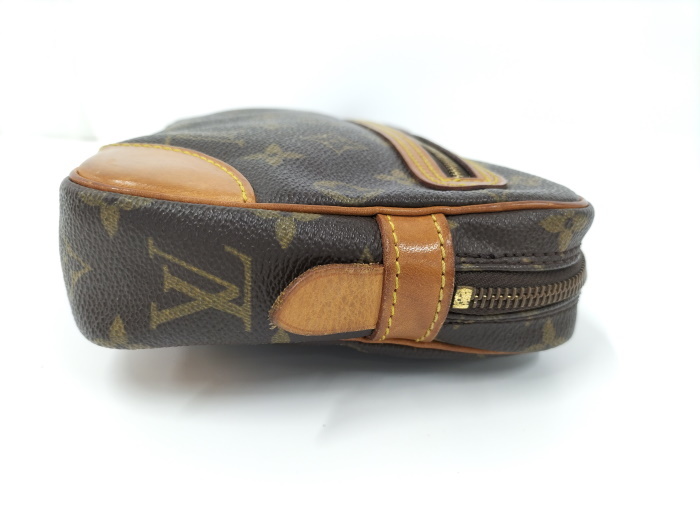 【中古】LOUIS VUITTON マルリードラゴンヌ GM クラッチバッグ モノグラム M51825_画像7