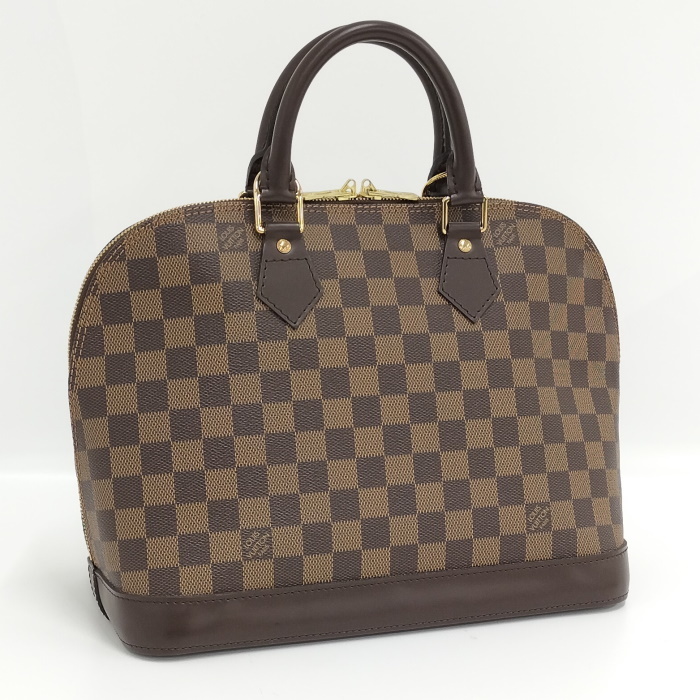 【中古】LOUIS VUITTON アルマ ハンドバッグ ダミエ エベヌ N51131_画像1