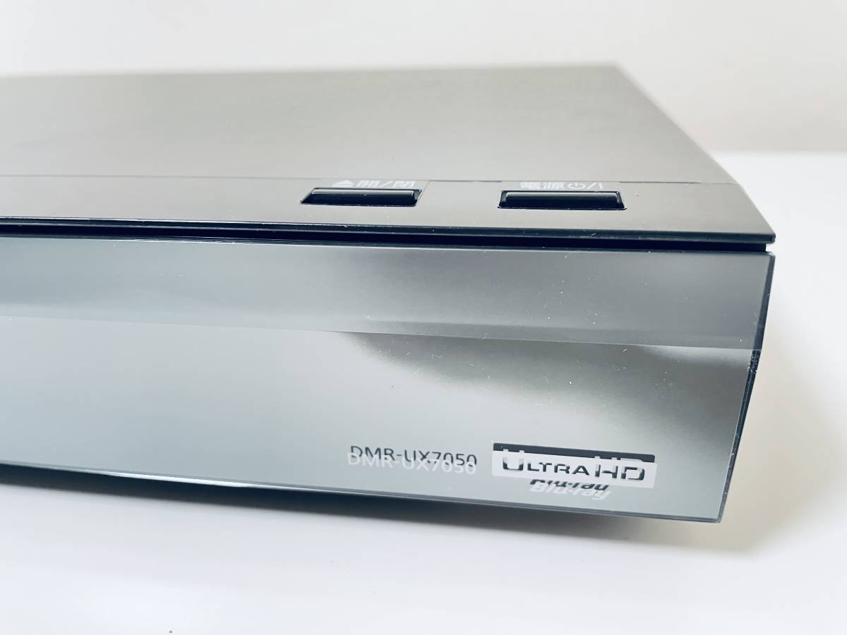 ジャンク（電源基板割れ） Panasonic BDレコーダー DMR-UX7050 2018年製 本体のみ_画像2