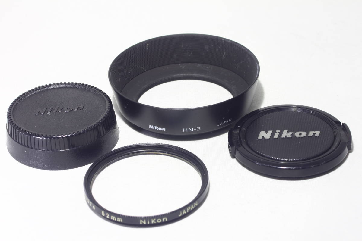B332◆かなりおすすめ！動作良好！光学良好！◆ Nikon ニコン Ai NIKKOR 35mm F1.4 付属品多数_画像9