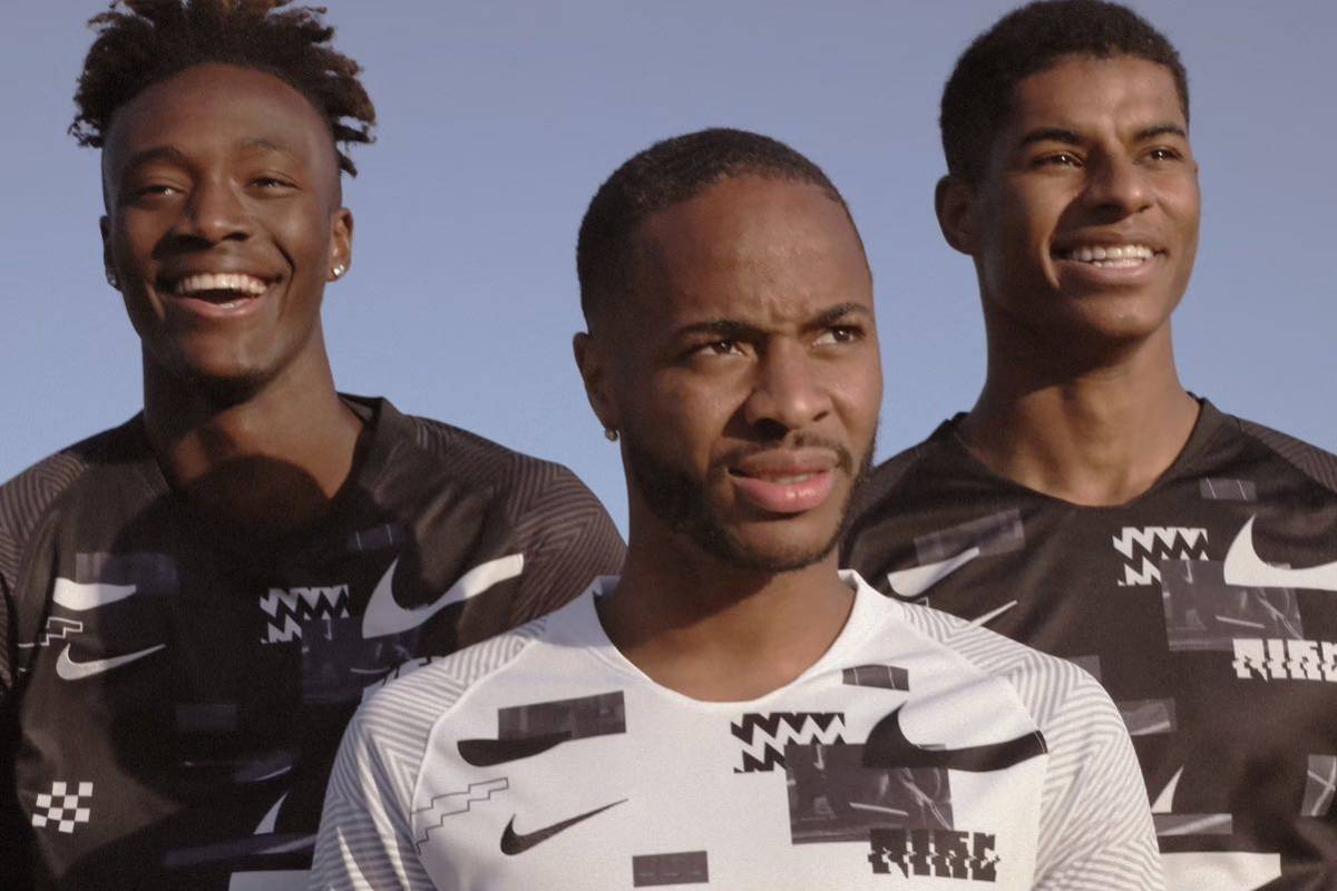 Распродажа! Чрезвычайно редко! Nike Black History Month Uniform British Soccer Wear