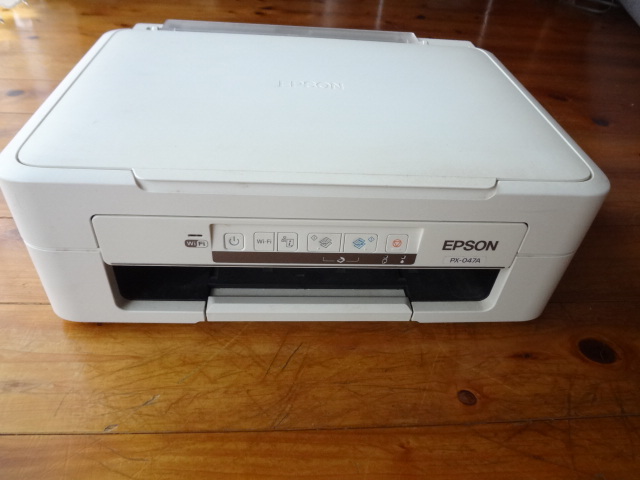 EPSON／エプソン　・PX-047A　・A4 　インクジェット 複合機 プリンタ　・ジャンク_画像2