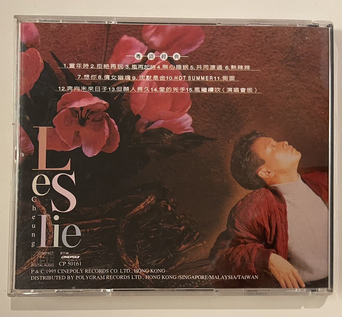 CD【狂戀 張國榮】レスリー・チャン_画像2