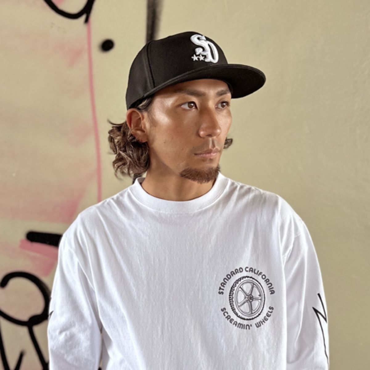 スタンダードカリフォルニア×NEW ERA キャップ/BLACK 7 1/2 スタンダードカリフォルニア×NEW ERA キャップ/BLACK 7 1/2