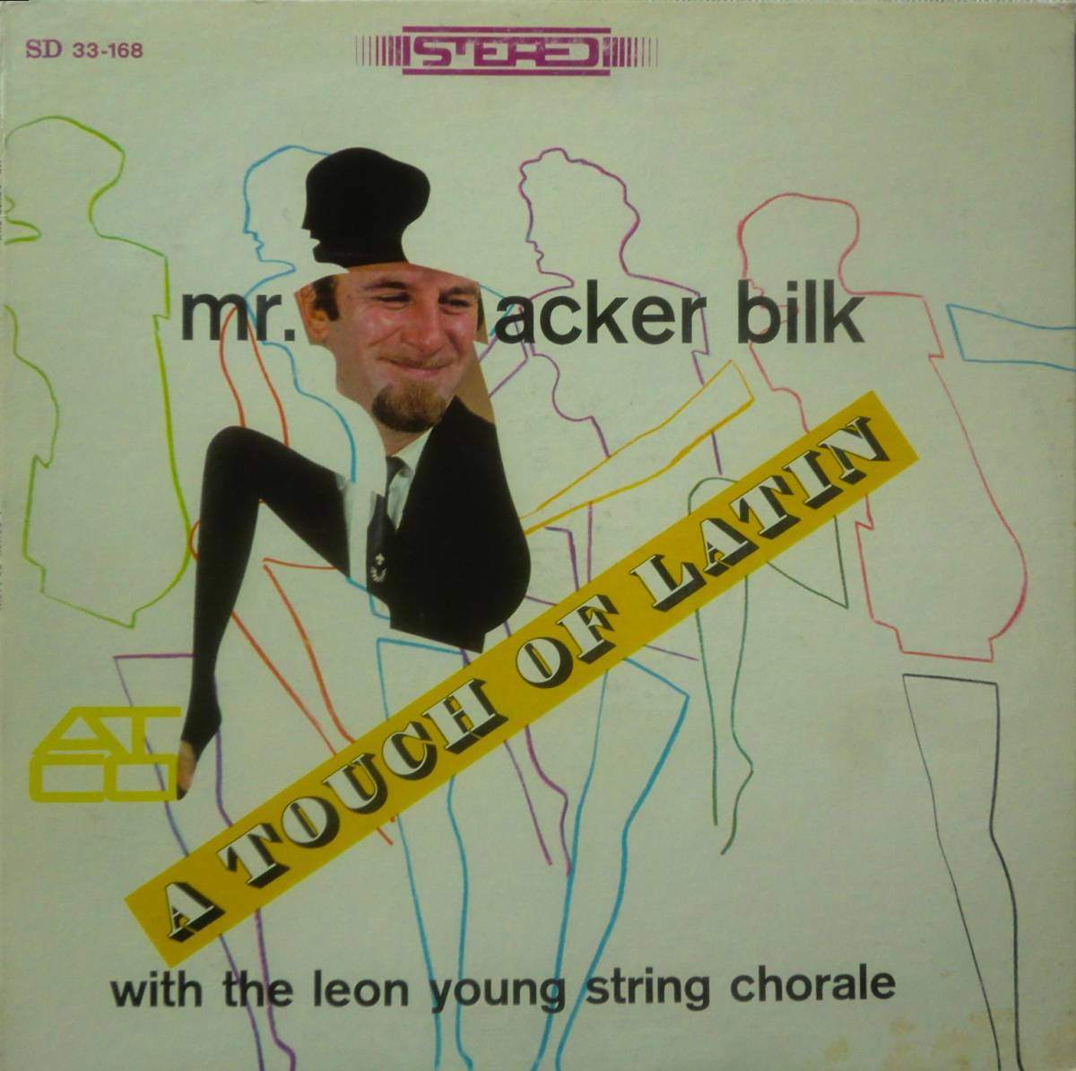 ★US ORG LP★MR. ACKER BILK WITH THE LEON YOUNG STRING CHORALE★A TOUCH OF LATIN★64'LATIN JAZZ名盤★_画像1