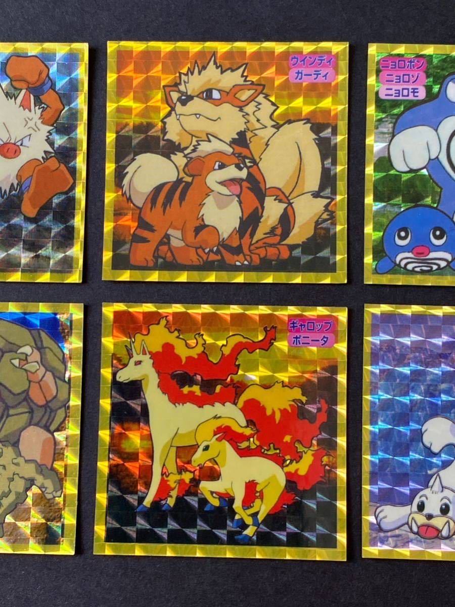 10枚 トップ ポケモン シール ステッカー プリズム トップサン ポケットモンスター top topsun pokemon seal stickers prism_画像4