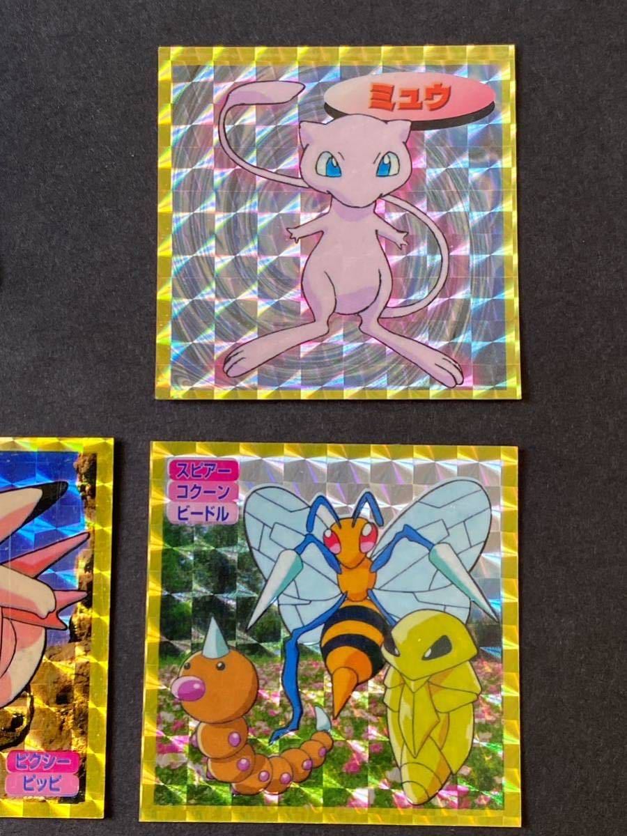 4種 トップサン ポケモン シール ステッカー プリズム トッ プ ファイヤー top topsun pokemon seal stickers prism_画像5