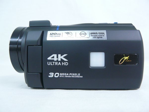 YJ29 未使用 ジョワイユ joyeux 4Kデジタルマルチムービーカメラセット 4KDVCAM ブラック_画像5