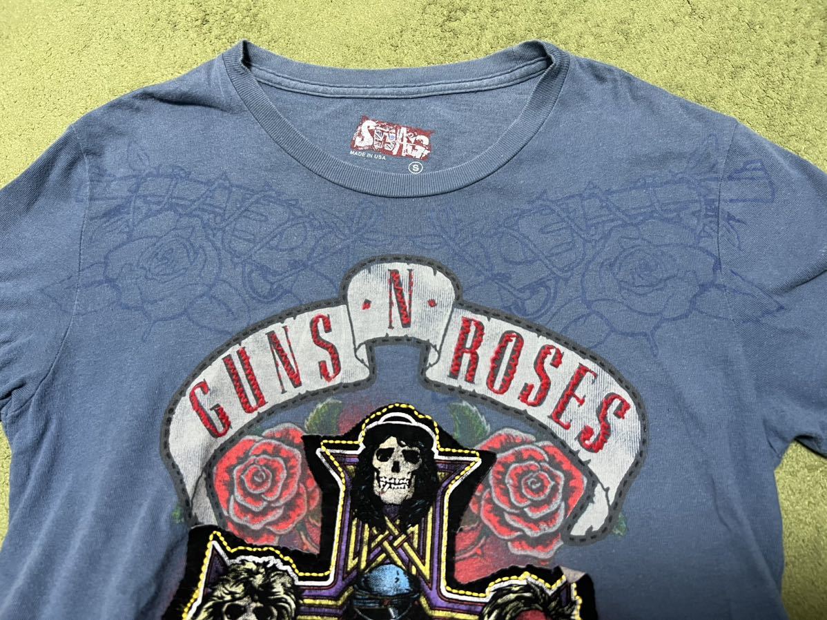 Guns N' Roses ガンズアンドローゼズ　Tシャツ　ワッペン　刺繍　レア