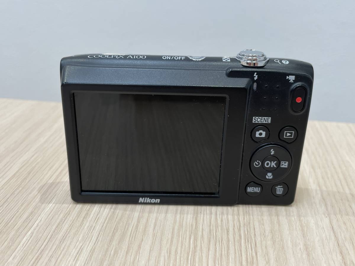 FS709 Nikon ニコン COOLPIX クールピクス A100 コンパクト デジタル カメラ デジカメ 現状品_画像3