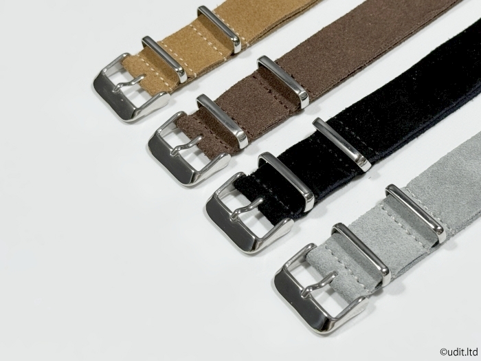  rug width :20mm light suede NATO strap color : beige arm belt for clock leather belt for watch band suede 