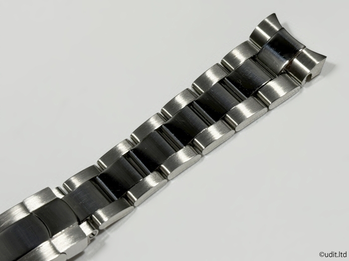  rug width :20mm polish silver bracele stainless steel wristwatch belt metal breath [ Rolex ROLEX correspondence Date Just etc. ]