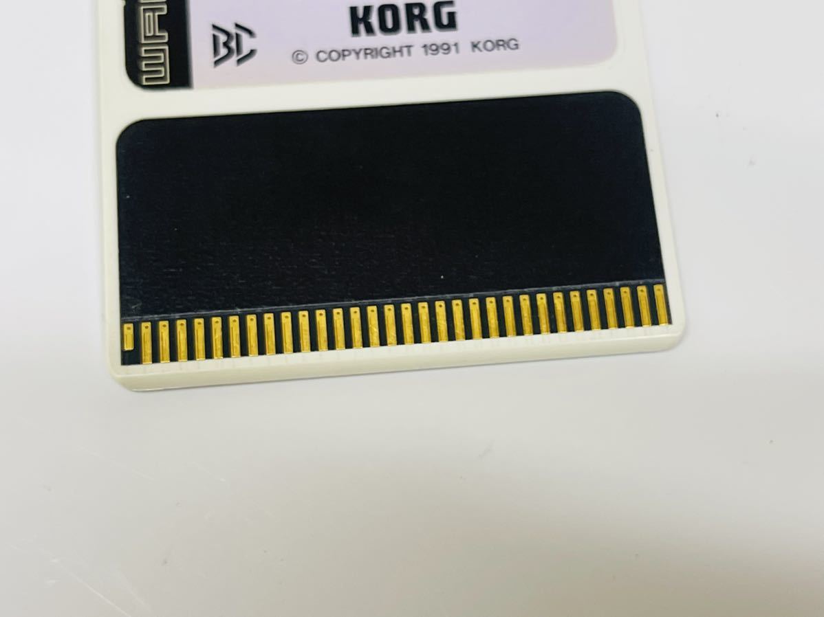 KORG コルグ WPC-00PIII メモリカードINTERNAL PRE-LOAD DATA BANK3 未チェック 現状品 管理番号09155_画像3