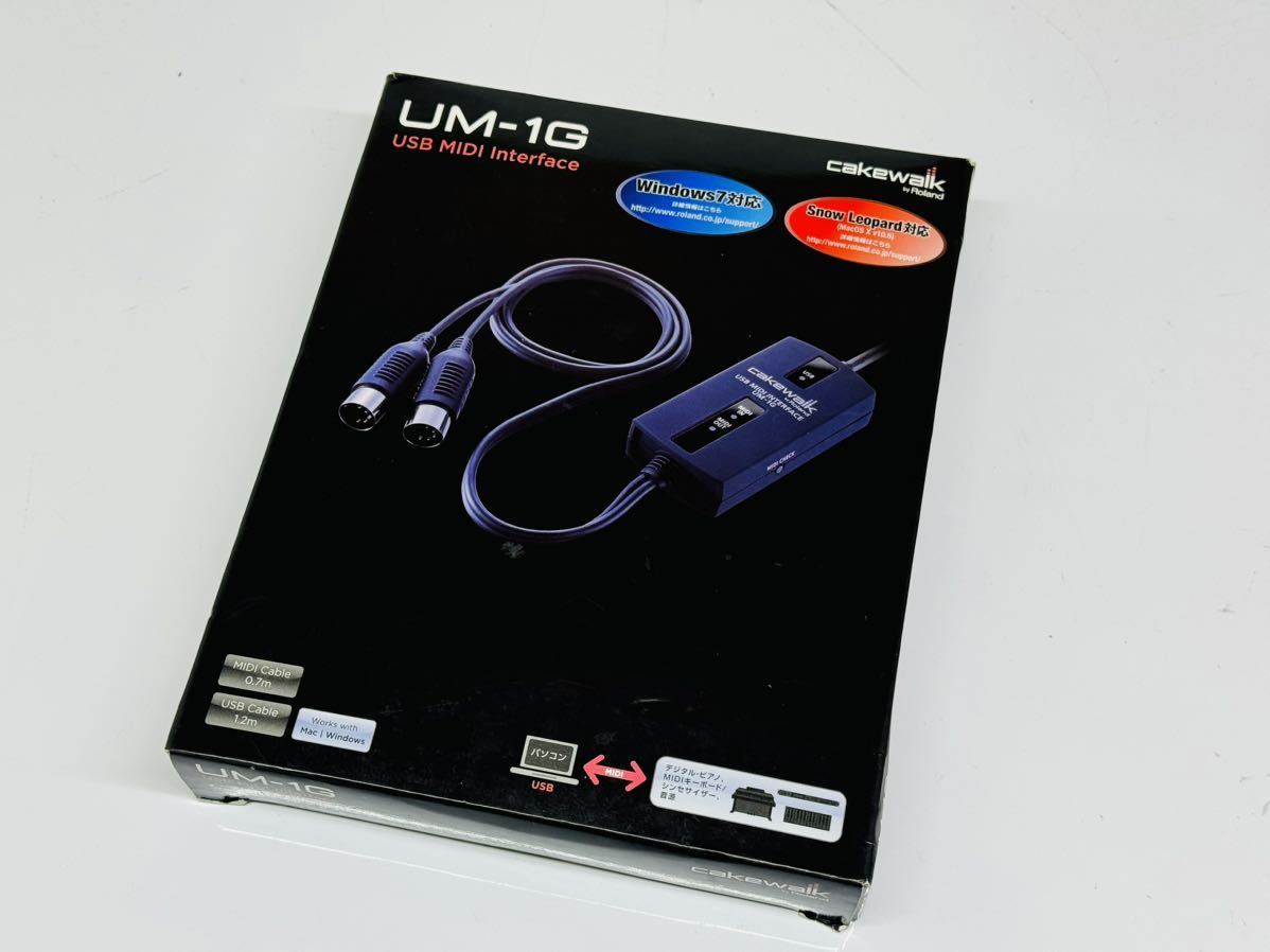 cakewalk UM-1G USB MIDI INTERFACE ケークウォーク 未チェック 現状品 管理番号11067