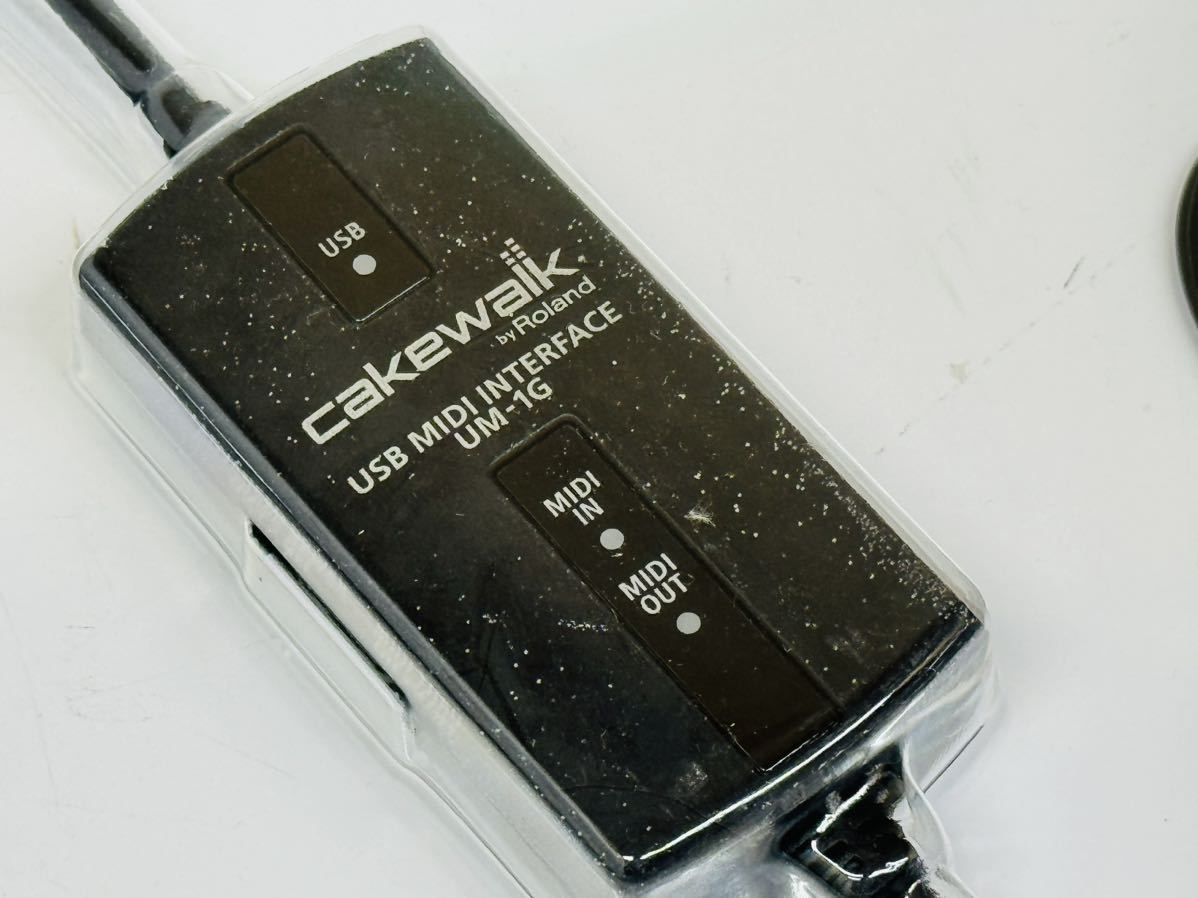 cakewalk UM-1G USB MIDI INTERFACE ケークウォーク 未チェック 現状品 管理番号11067