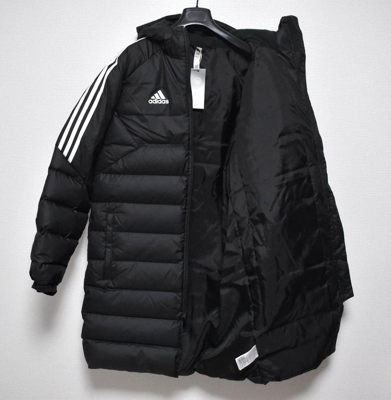 [ large size ] new goods adidas Condivo 22 long down jacket 3XO H21256 Adidas long down coat *