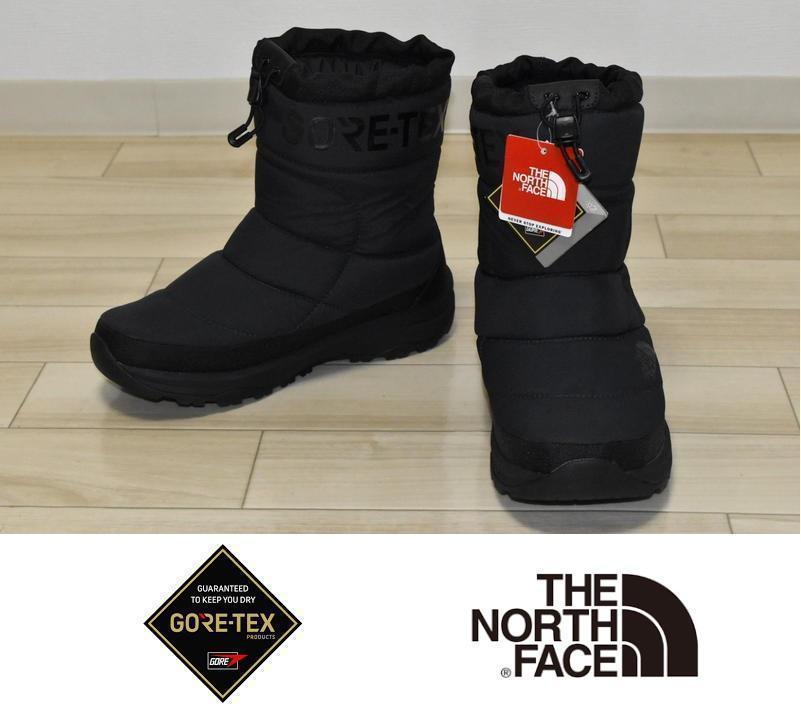 【送料無料】新品 ノースフェイス ヌプシブーティー ゴアテックス 23cm NF51971 ブラック GORE-TEX ブーツ ◆