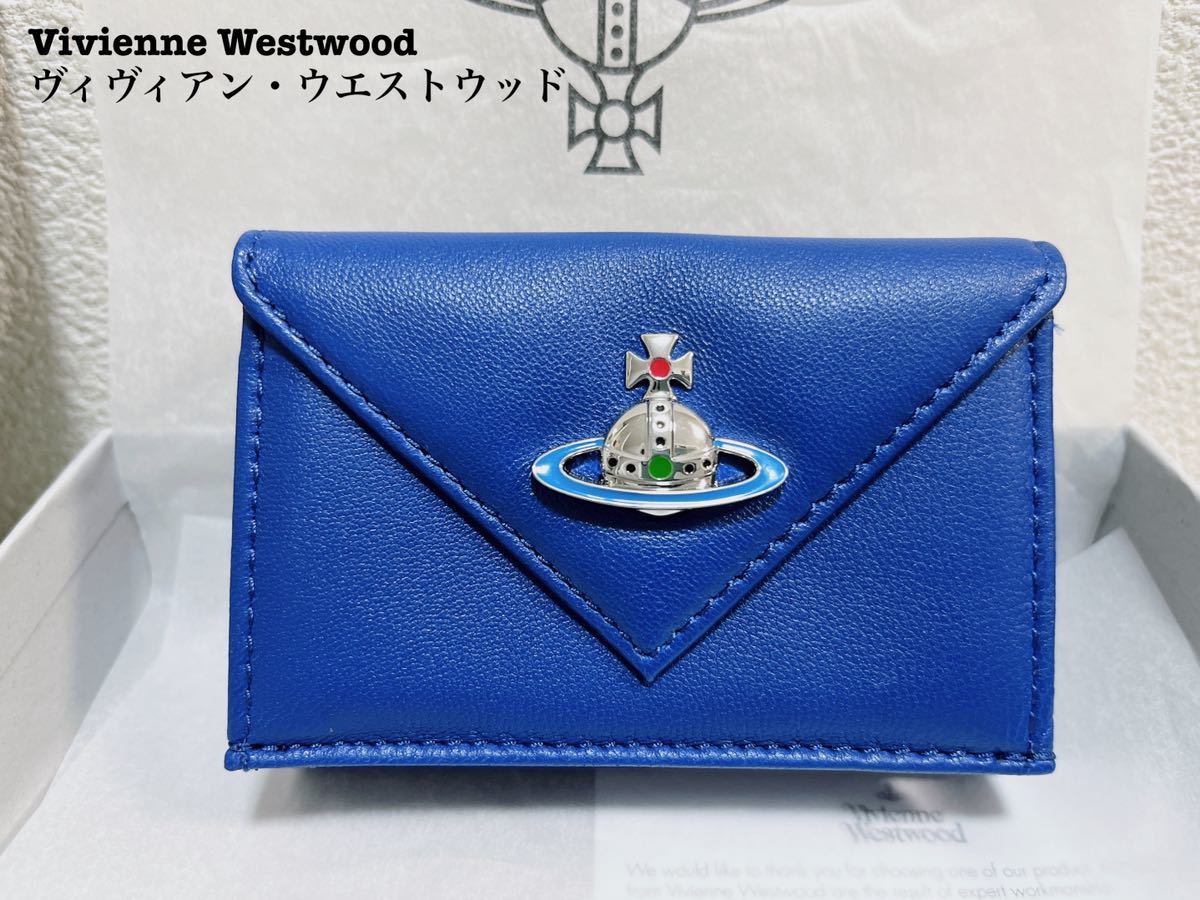 新品未使用】Vivienne Westwood EMMA 三つ折りミニ財布ヴィヴィアン