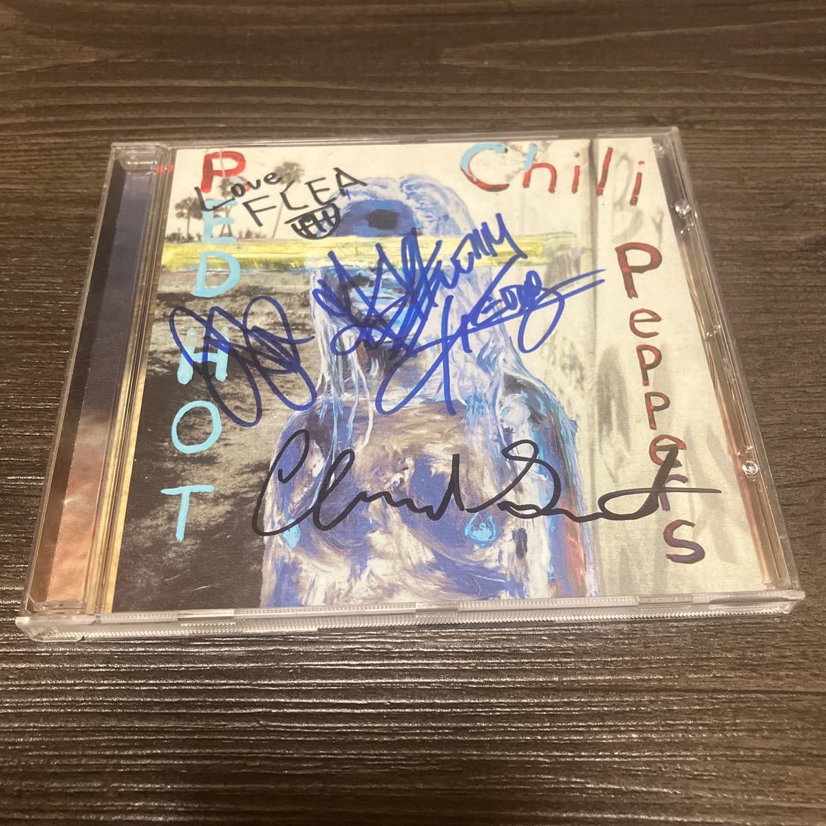 Red Hot Chili Peppers 直筆サイン入り CD-