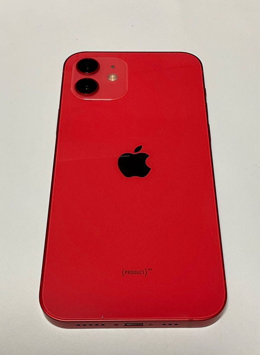 新品 iPhone12 128GB SIMフリー レッド RED 赤 残債無し-